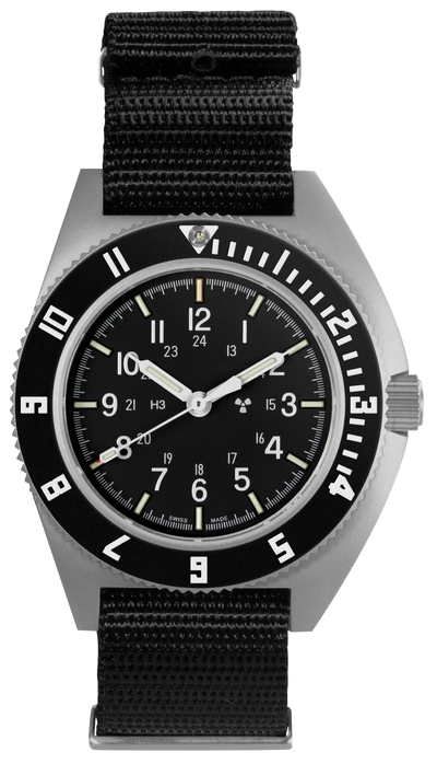 Marathon 41mm Steel Navigator Automatic Nylon DEFSTAN SSNAV Auto WW194029SS
