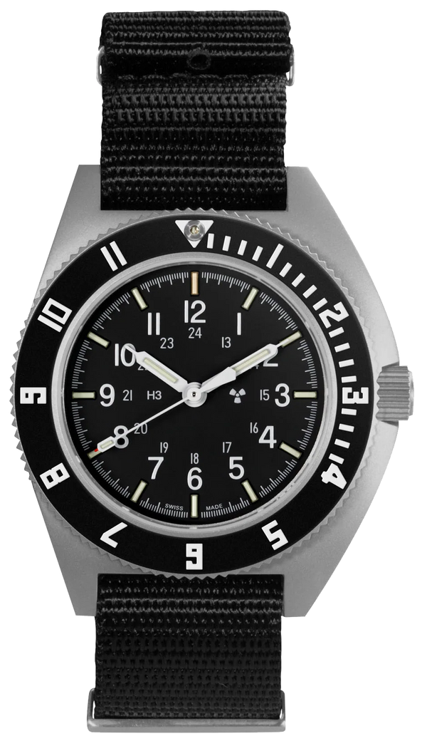 Marathon 41mm Steel Navigator Automatic Nylon DEFSTAN SSNAV Auto WW194029SS
