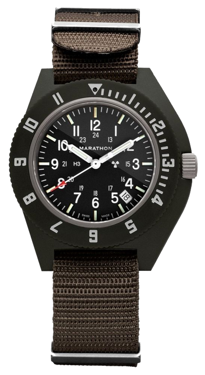 Marathon 41mm Sage Green Pilot Navigator Quartz WW194013SG