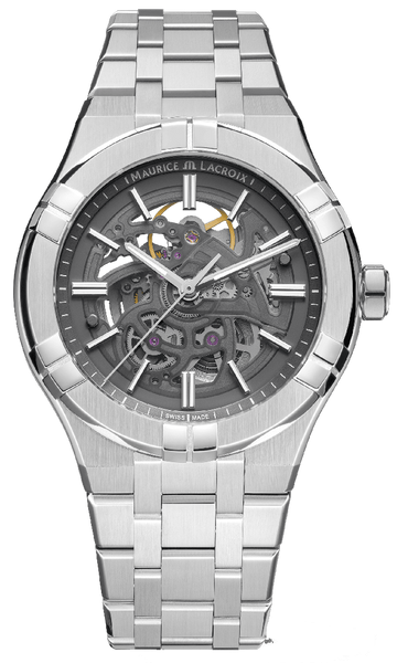 ミラコー Maurice LaCroix Akon Urban Skeleton 39mm - YouTube