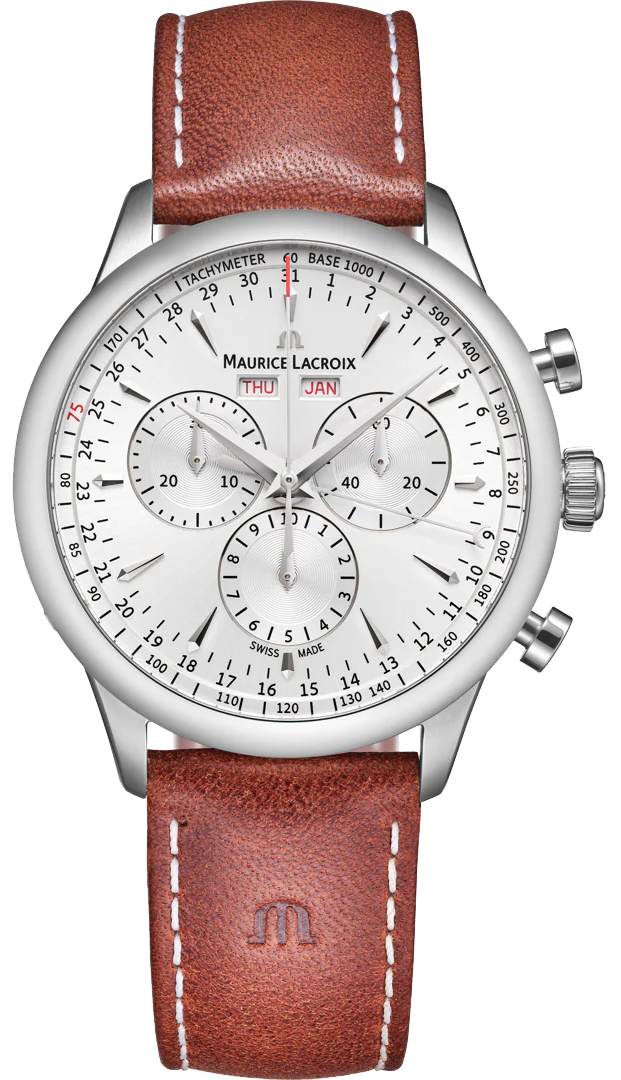 Maurice Lacroix 1975 Chrono Calendar 751138-SS001-130-3 Limited Edition