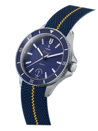 Yema Navygraf Marine Nationale Quartz YMHFMN39-GM