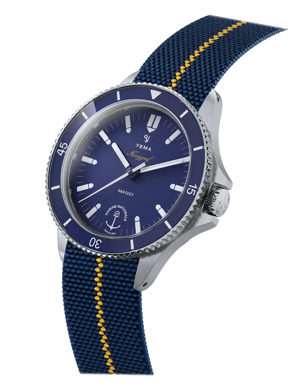 Yema Navygraf Marine Nationale Quartz YMHFMN39-GM