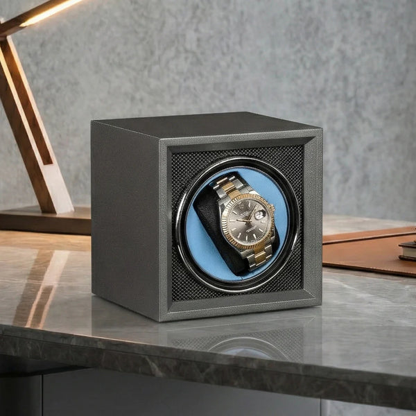 Mainspring Oxford Guardian Single Slot Watch Winder Graphite Guard MS-WIN-GUA1-06
