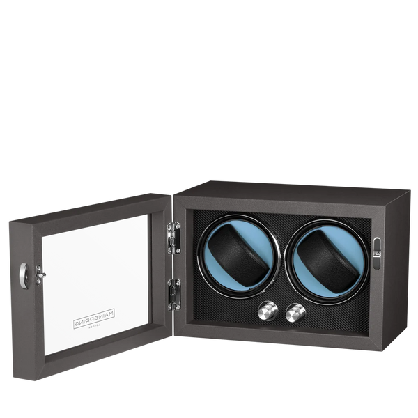 Mainspring Oxford Guardian Dual Slot Watch Winder Graphite Guard MS-WIN-GUA2-06