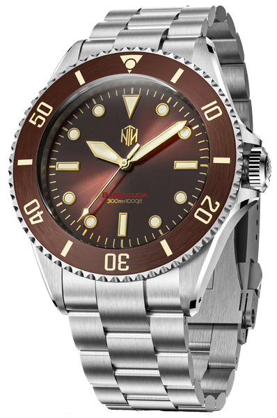 NTH Barracuda Brown No Date - SeriousWatches.com