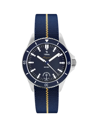 Yema Navygraf Marine Nationale Quartz YMHFMN39-GM