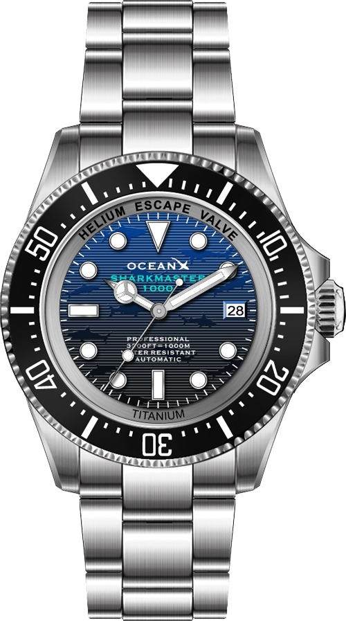 OceanX Sharkmaster 1000 Titanium SMTi1012 Limited Edition