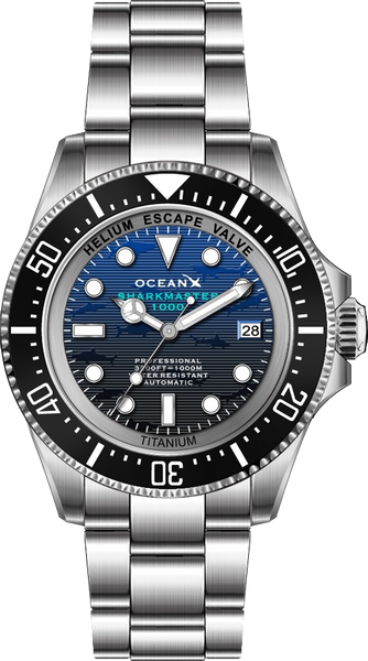 msco☆ Ocean X Sharkmaster 1000 SMS1014 - automatic watches divers