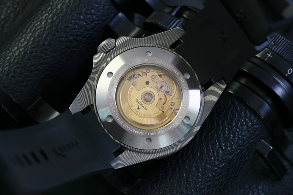 OceanX Sharkmaster 300+ Damascus Bronze SMS331 Limited Edition