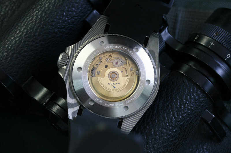 OceanX Sharkmaster 300+ Damascus Bronze SMS332 Limited Edition OceanX Sharkmaster 300+ Damascus Bronze SMS332 Limited Edition