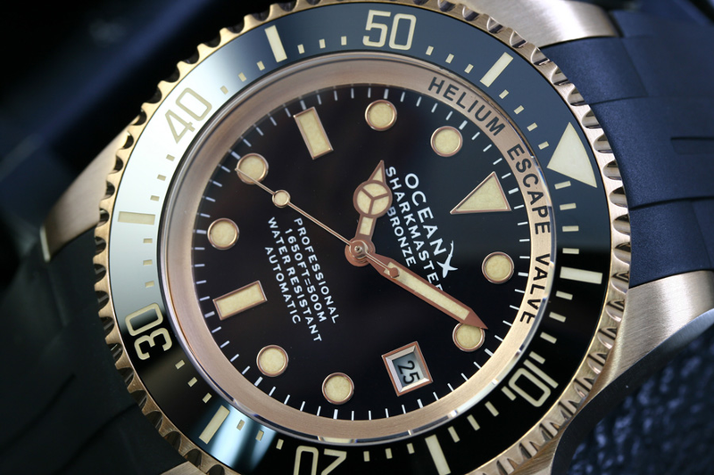 OceanX Sharkmaster Bronze SMB541 Onyx Limited Edition OceanX Sharkmaster Bronze SMB541 Onyx Limited Edition