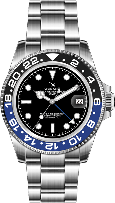 OceanX Sharkmaster GMT 40mm Automatic SMS-GMT-0541