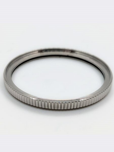 Islander Watch Polished Steel Coin Edge Bezel for Orient Kamasu Watches #B16-P