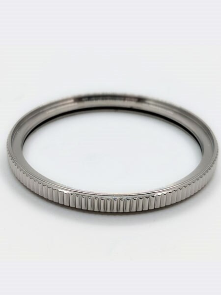 Islander Watch Polished Steel Coin Edge Bezel for Orient Kamasu Watches #B16-P