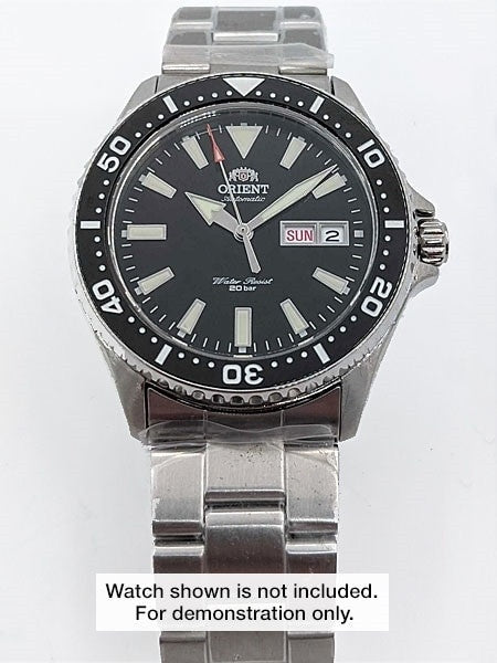 Islander Watch Polished Steel Sub-Style Bezel for Orient Kamasu #B15-P