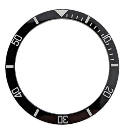 Islander Watch Black Ceramic Luminous Bezel Insert for Seiko SKX007, SKX009, SKX011 #C02-01