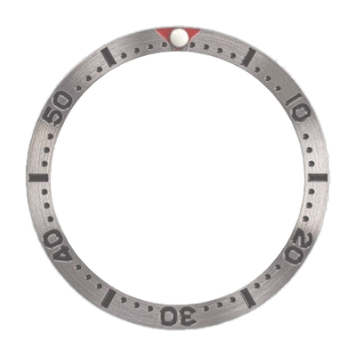 Islander Watch Brushed Steel Bezel Insert for Seiko SKX007, SKX009, SKX011 #C26