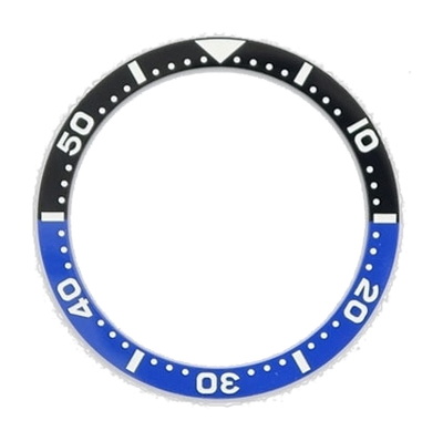 Islander Watch "Batman" Ceramic Luminous Bezel Insert for Seiko SKX007, SKX009, SKX011 #C04