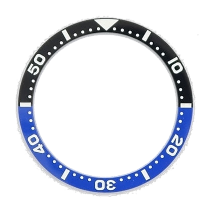 Islander Watch "Batman" Ceramic Luminous Bezel Insert for Seiko SKX007, SKX009, SKX011 #C04