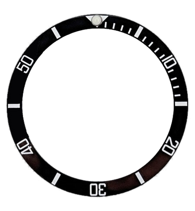 Islander Watch Black Ceramic Bezel Insert for Seiko SKX007, SKX009, SKX011 #C01-01