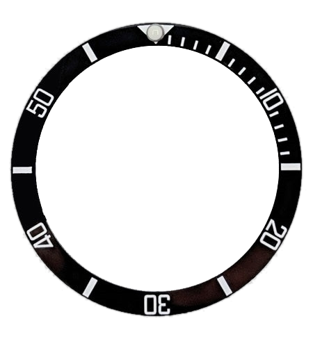 Islander Watch Black Ceramic Bezel Insert for Seiko SKX007, SKX009, SKX011 #C01-01