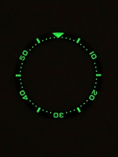 Islander Watch "Pepsi" Ceramic Luminous Bezel Insert for Seiko SKX007, SKX009, SKX011 #C06