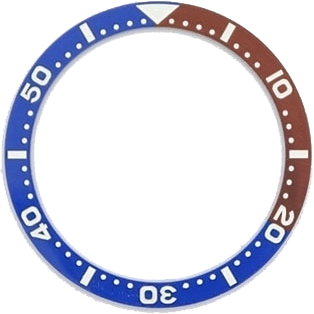 Islander Watch "Pepsi" Ceramic Luminous Bezel Insert for Seiko SKX007, SKX009, SKX011 #C06