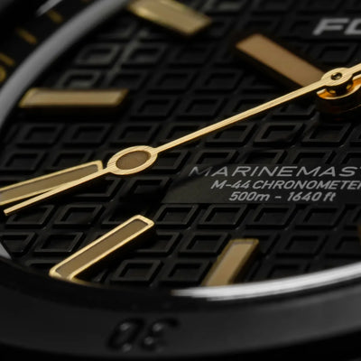 Fortis Marinemaster M-44 DLC Black Resin