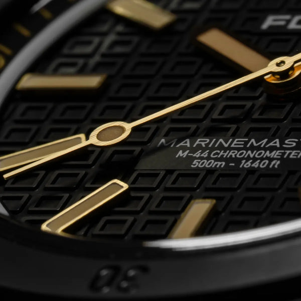 Fortis Marinemaster M-44 DLC Black Resin