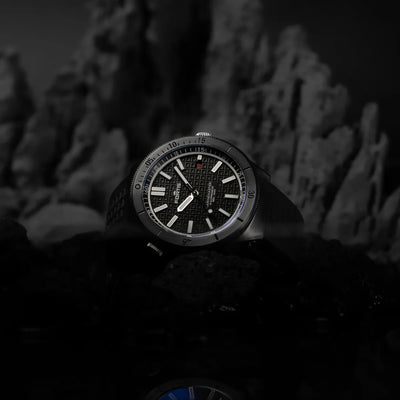 Fortis Marinemaster M-44 DLC Gravity Black