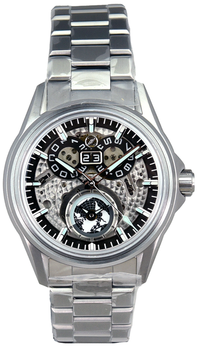 Zelos Spearfish Dual Time TI Sky Blue (Pre-owned)