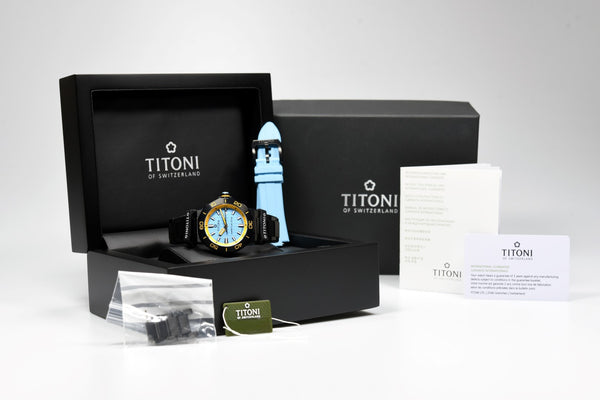 Titoni Impetus CeramTech 83765 B-AO-707 (Pre-owned)