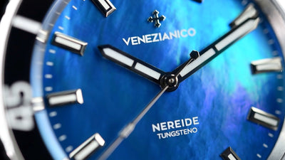 Venezianico Nereide Tungsteno 39 Mother of Pearl 3121541C (Pre-owned)