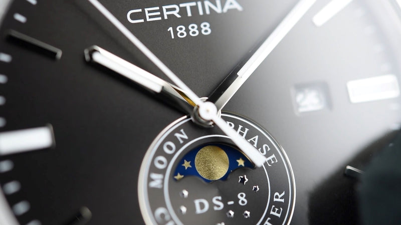 Certina DS-8 Moon Phase Chronometer (Pre-owned - Main Image
