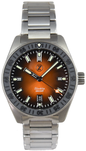 Zelos Blacktip TI Burnt Orange (Pre-owned) - SeriousWatches.com
