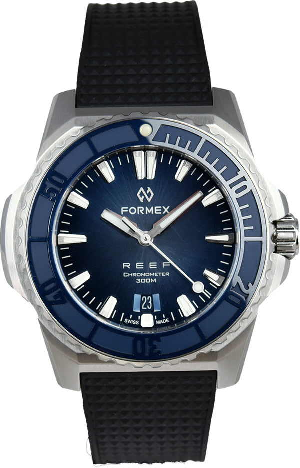 Formex REEF Automatic Chronometer 300m Blue Steel (Pre-owned ...