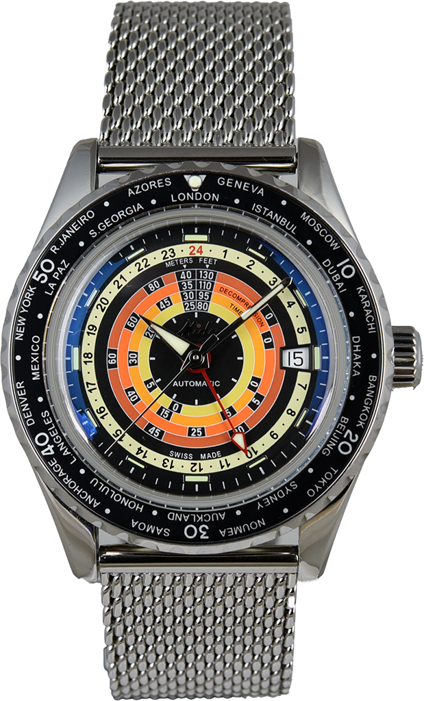 Mido Ocean Star Decompression Worldtimer M026.829.17.051.00 (Pre-owned)