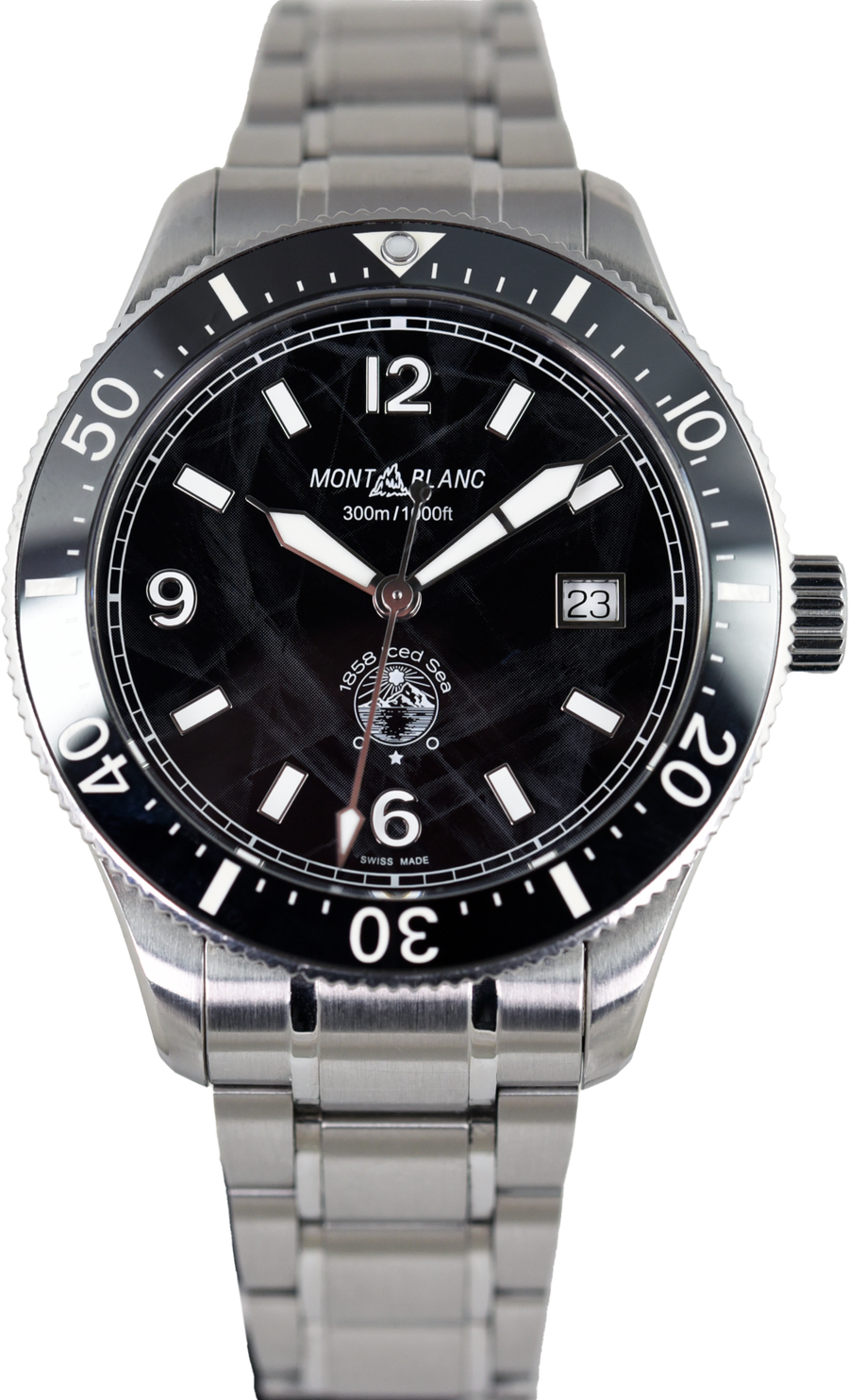 Montblanc 1858 Iced Sea Automatic Date 129371 (Pre-owned)