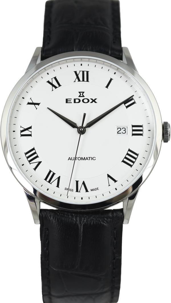 Edox Les Vauberts 80106 3C AR (Pre-owned)