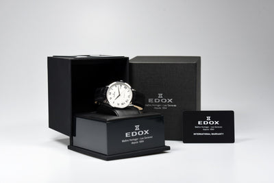 Edox Les Vauberts 80106 3C AR (Pre-owned)