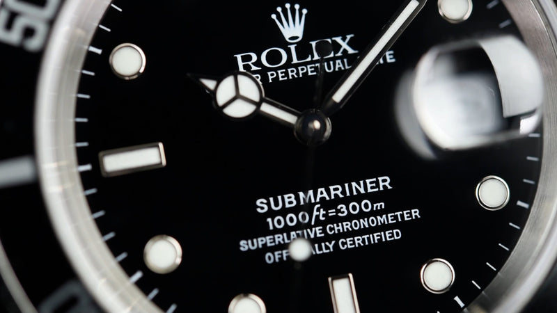 Rolex Submariner Date 16610 (Pre-owned) - SeriousWatches.com