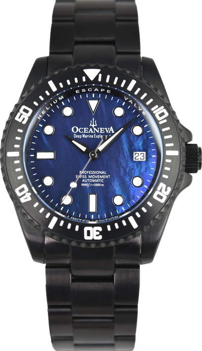 Oceaneva Deep Marine Explorer III Pro Diver BKIIINBMP200BK (Pre-owned)