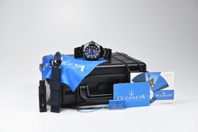 Oceaneva Deep Marine Explorer III Pro Diver BKIIINBMP200BK (Pre-owned)