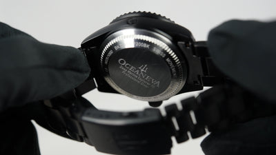 Oceaneva Deep Marine Explorer III Pro Diver BKIIINBMP200BK (Pre-owned)