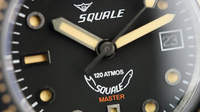 Squale Master Titanium 120 ATM MASTIBKBK.TI20 (Pre-owned)