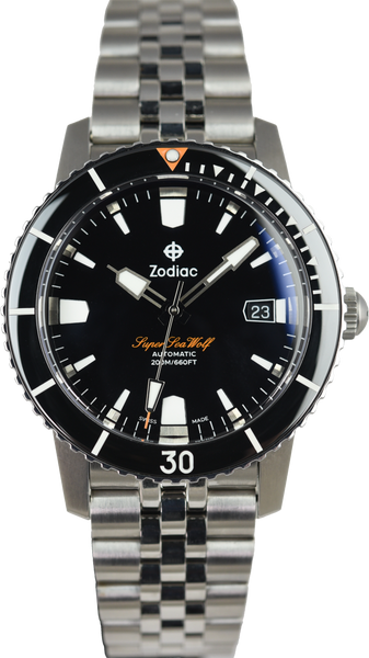 Zodiac Super Sea Wolf Compression Diver Z09288 (Pre-owned Zodiac Super Sea Wolf Compression Diver Z09288 (Pre-owned
