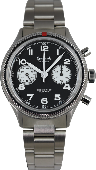 Hanhart Pioneer 417 ES Flyback Reverse Panda 42 (Pre-owned)