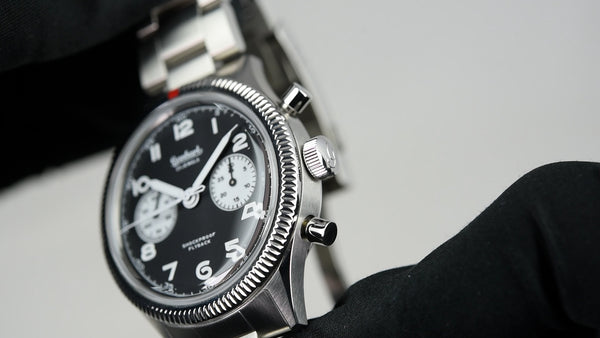Hanhart Pioneer 417 ES Flyback Reverse Panda 42 (Pre-owned)