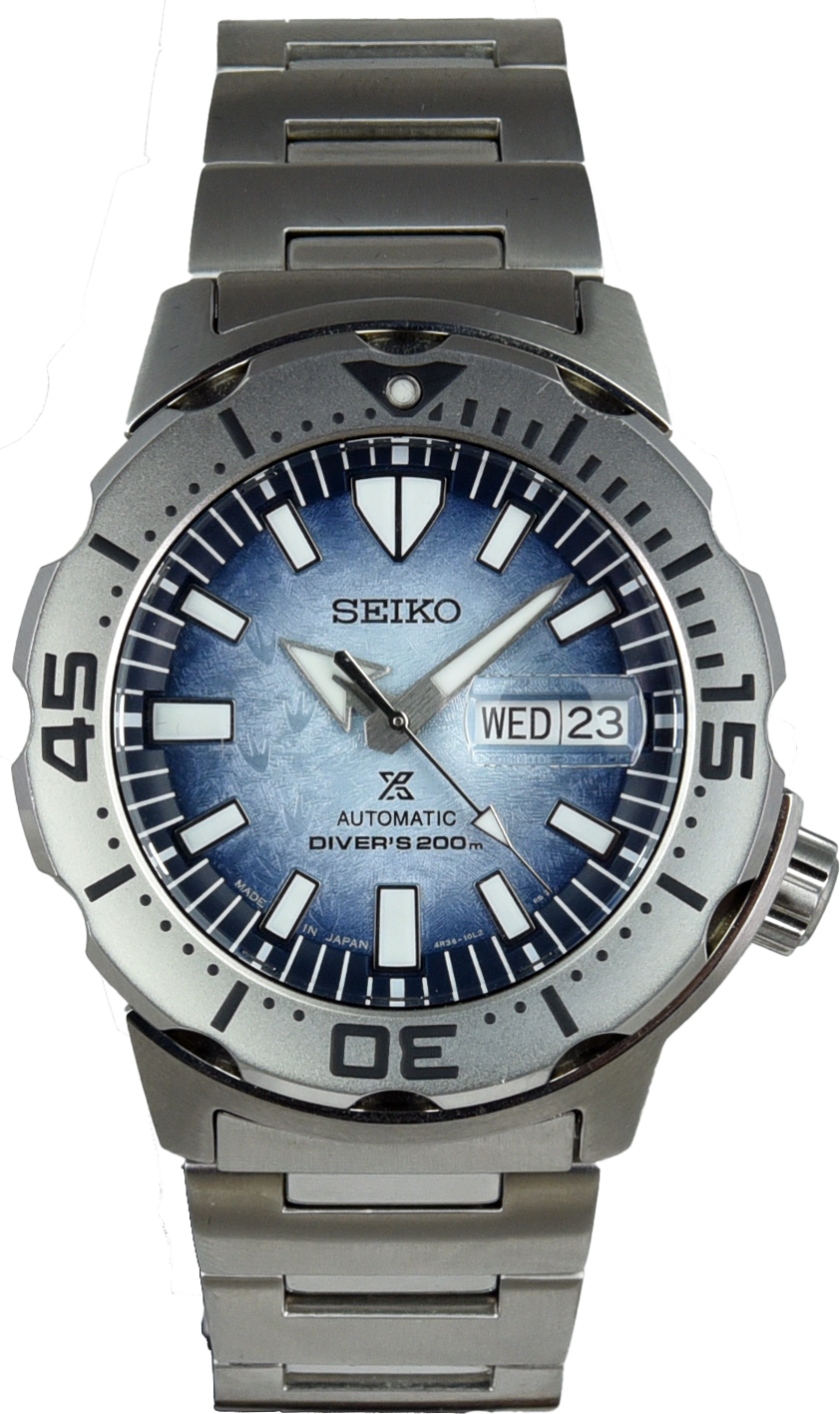 Seiko Prospex Monster 'Save The Ocean' SRPG57K1 (Pre-owned)